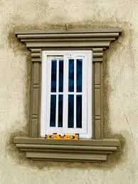 Client-supplied architectural window design image.